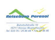 Logo Reisebüro Parasol Logo Reisebüro Parasol